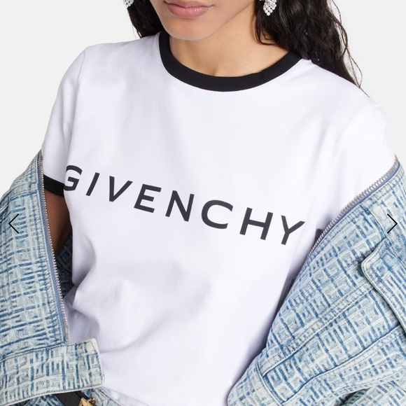 Givenchy Cotton Blend Jersey t-shirt Size Small - Picture 4 of 6